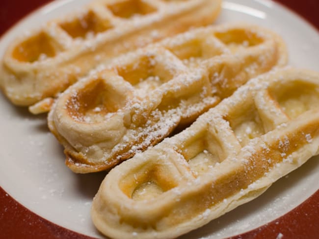 Gaufres à la noix de coco