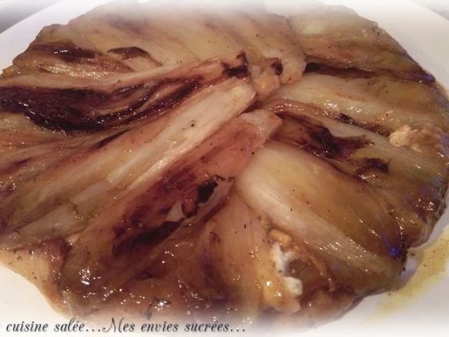 Tarte tatin d'endives