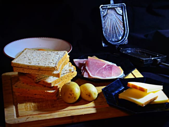 Croque Monsieur + raclette = croqueraclette