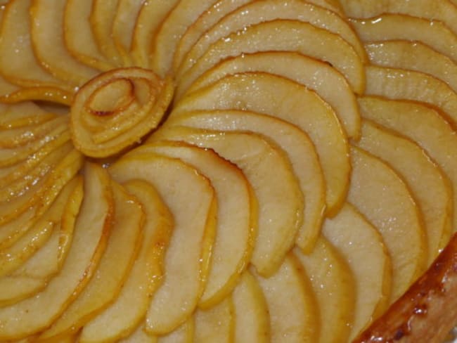 Tarte fine aux pommes