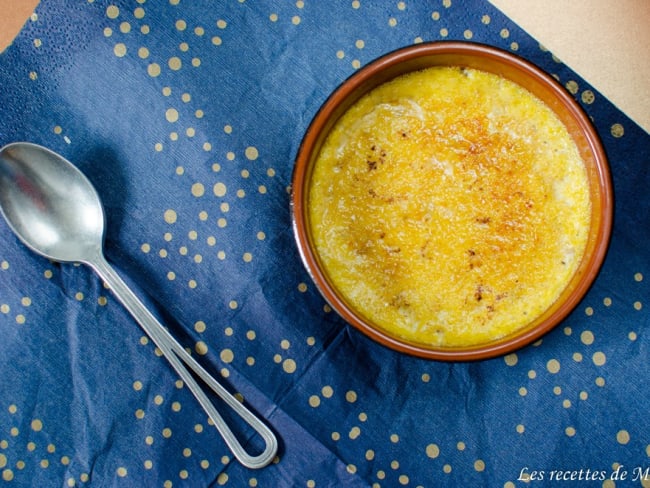 Crème brulée au foie gras