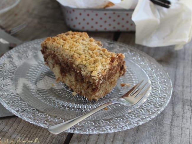 Sbriciolata al mascarpone e cioccolato : le crumble italien