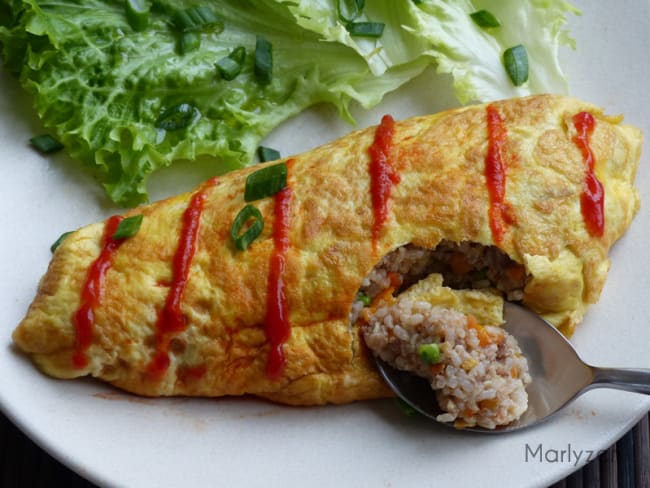 Omurice : l'omelette au riz frit comme au Japon