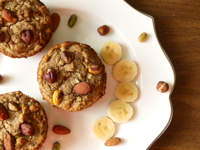 Healthy muffins à la banane