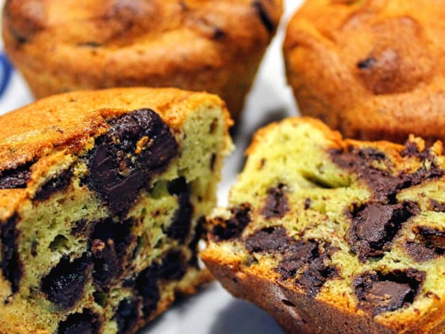 Muffins Express à l'Avocat et au Chocolat