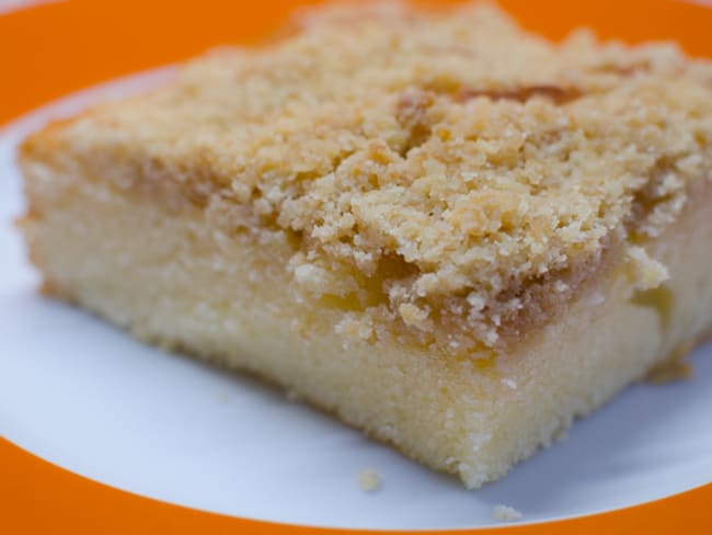 Crumb cake au citron