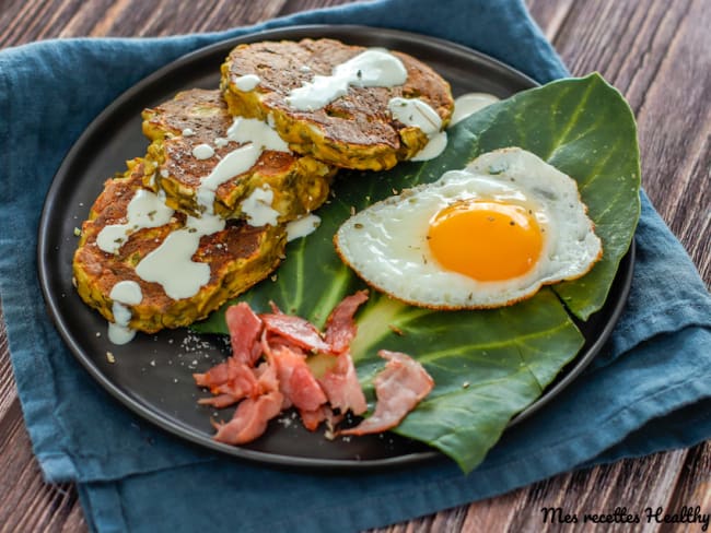 Galette de poireau au bacon