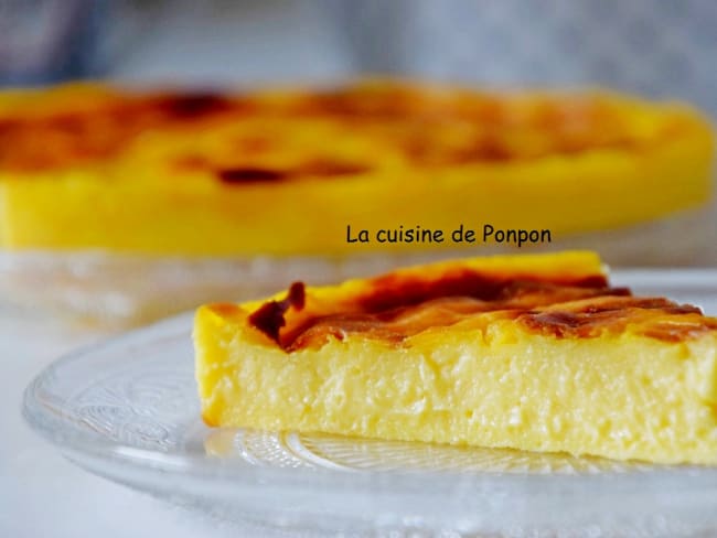 Flan parisien du Chef Pâtissier Christophe Michalak