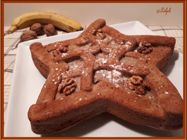 Gâteau aux Bananes et Noix