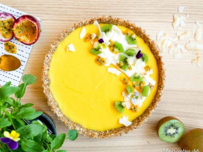 Tarte exotique, vegan et bien plus encore