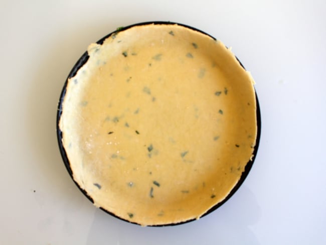 Pâte brisée légère au fromage blanc