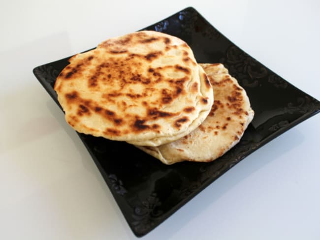 Naans au fromage