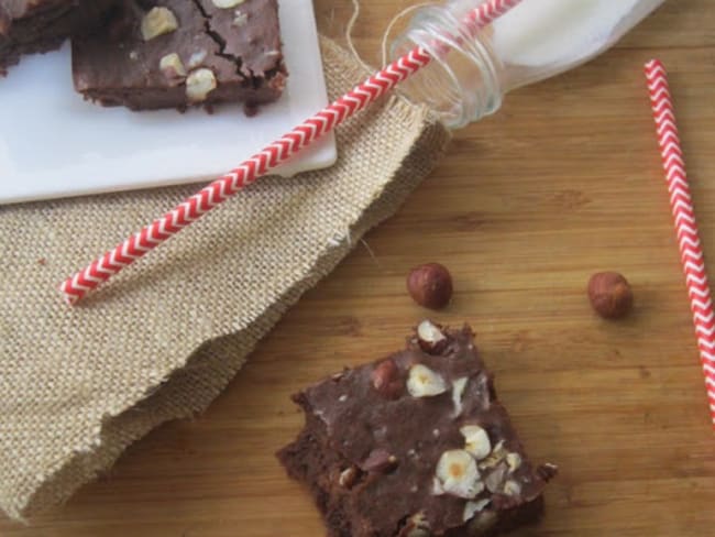 Fondant au chocolat et haricots rouges