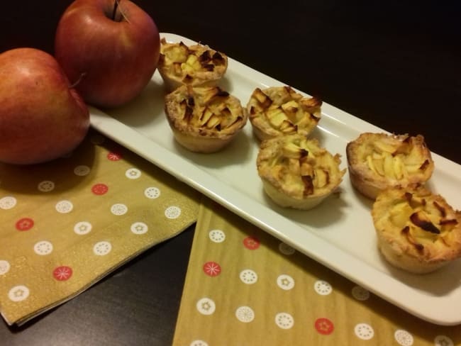 Tartelettes aux pommes et à la cannelle