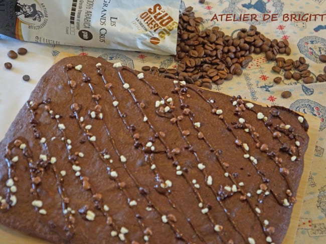 Brownie espresso et chocolat façon Starbucks