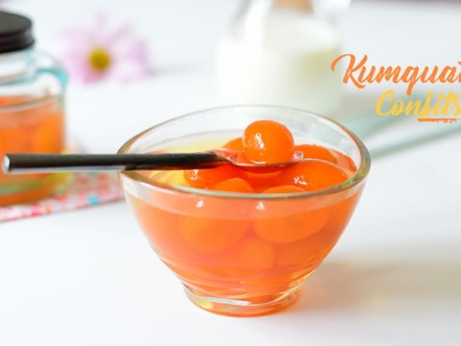 Kumquat confit fait maison