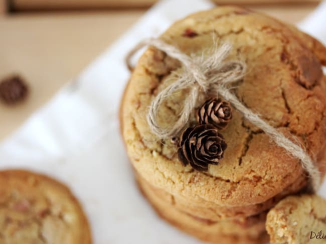 Cookies à la pralinoise et au pralin