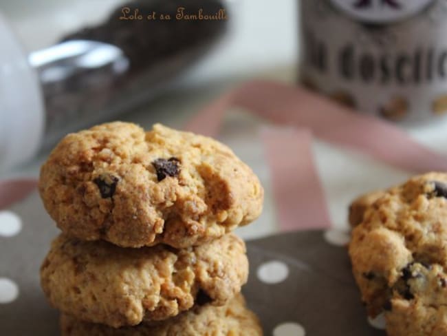 Biscuits aux pépites aux jaunes d’œufs