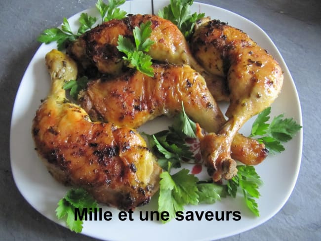 Poulet au citron et coriandre