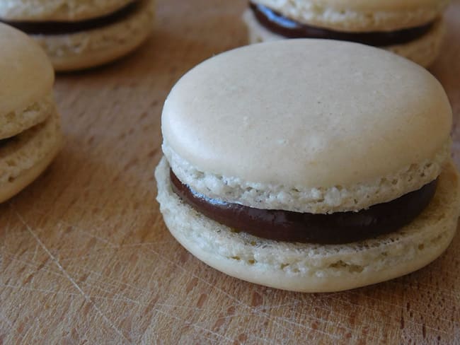 Macarons ganache pâte à tartiner