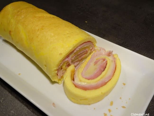 Rotolo di frittata : une omelette au four