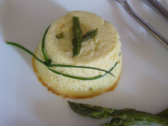 Flan aux 2 asperges