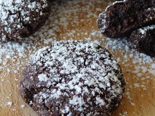 Amaretti au cacao fait maison