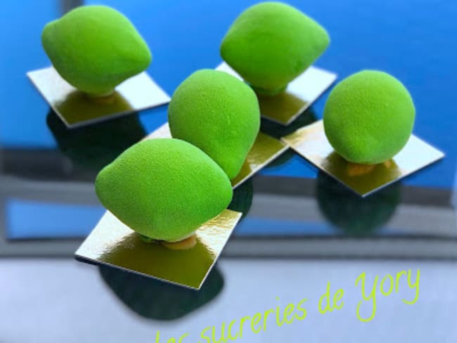 Citron Vert Mojito en trompe l'oeil façon Cédric Grolet
