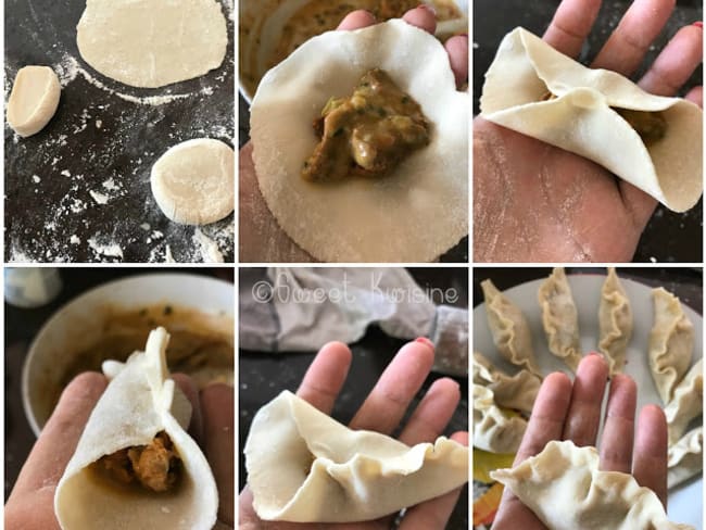 Les raviolis jiaozis aux oursins à la mode martiniquaise