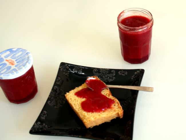 Confiture fraise vanille