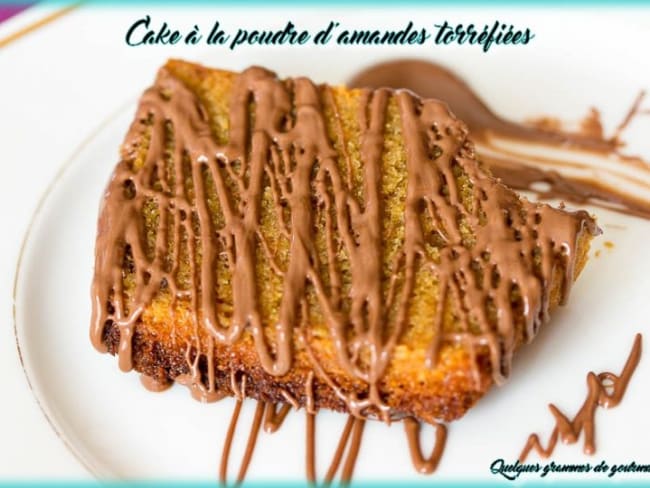 Cake moelleux à la poudre d'amandes torréfiées