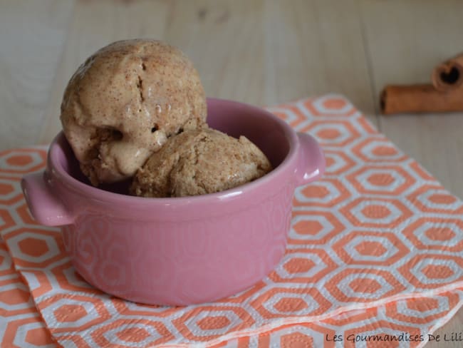 Glace à la Cannelle sans sorbetière