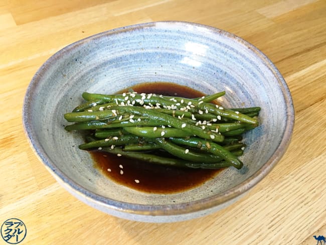 HARICOTS VERTS SAUCE TERIYAKI