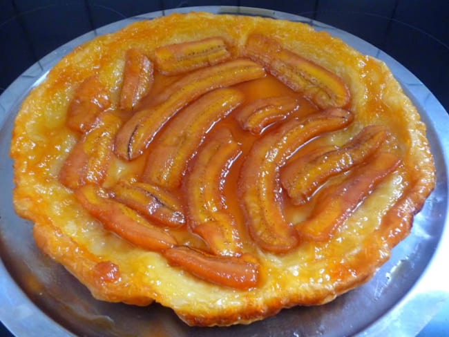 Tarte tatin à la banane