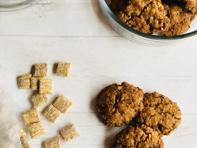 Shredded wheat cookies