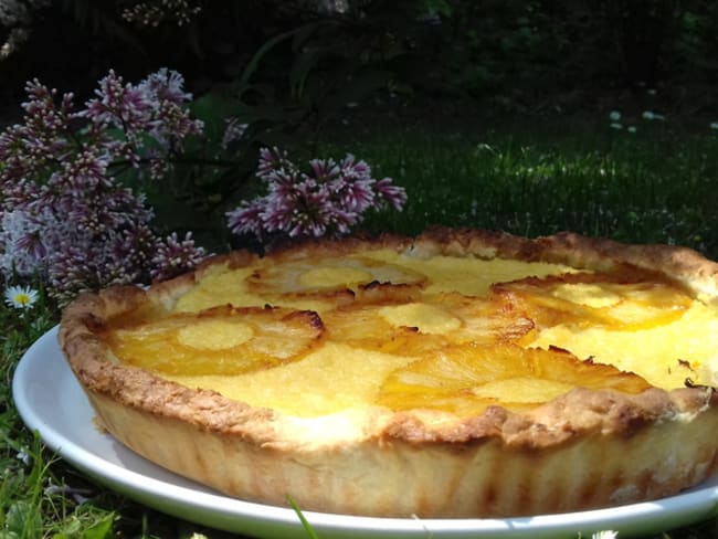 Tarte des îles ananas coco