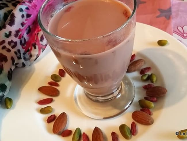 Kashmiri Chai, le thé rose