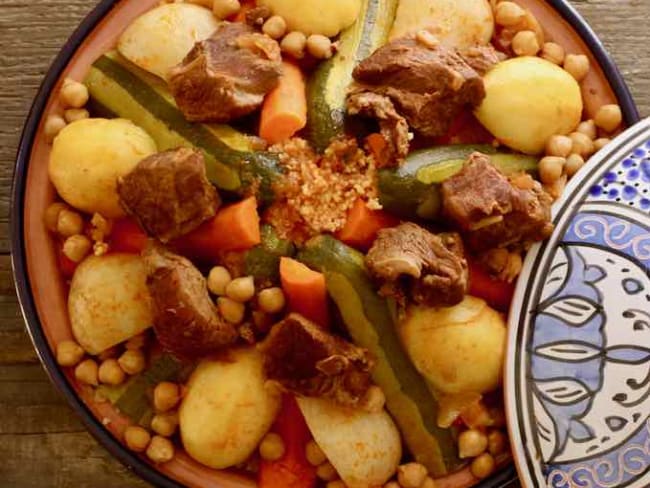 Couscous Tunisien - Recette Traditionnelle Tunisienne