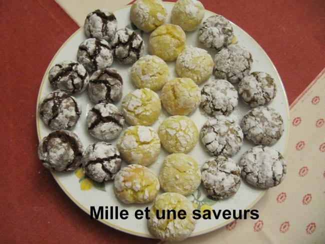 Crinkle chocolat ou café