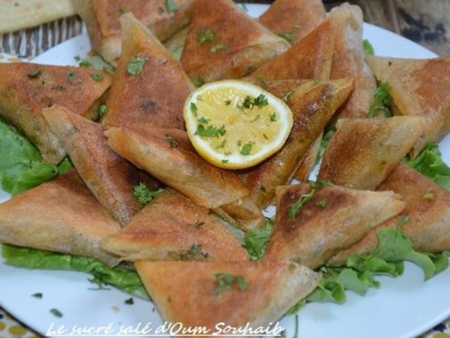 Brick marocaine à la viande hachée et fromage