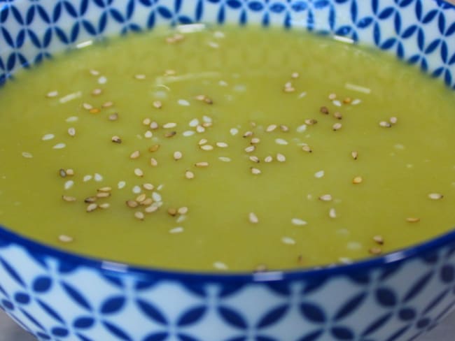 Velouté d'asperges vertes