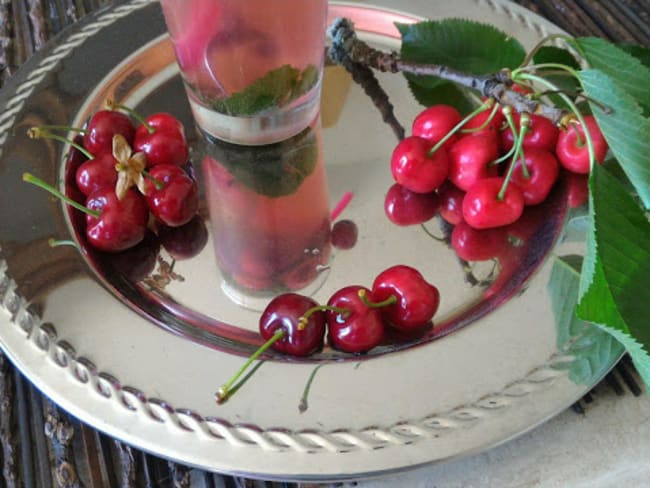 Mojito d'Alsace aux cerises