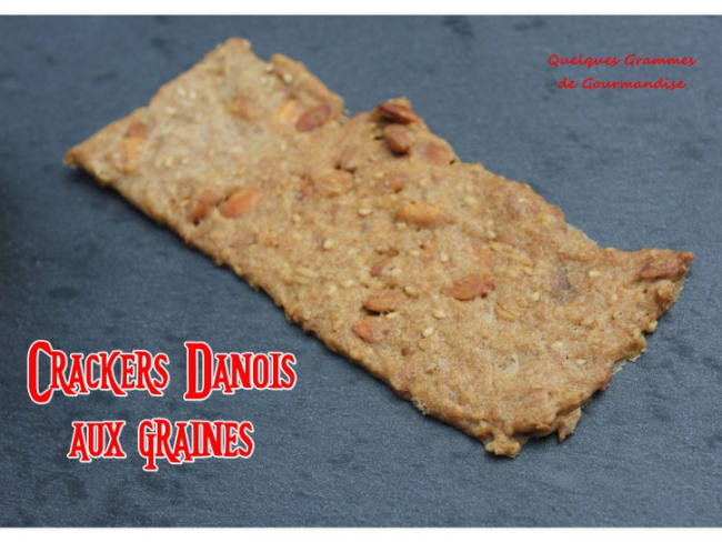 Crackers danois aux graines