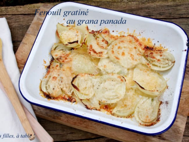 Fenouil gratiné au grana panada