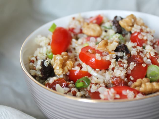 Salade de quinoa fraîche et gourmande
