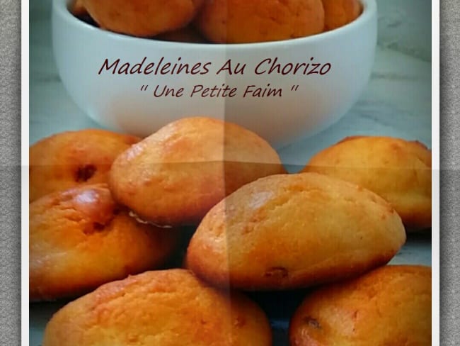 Madeleines au chorizo