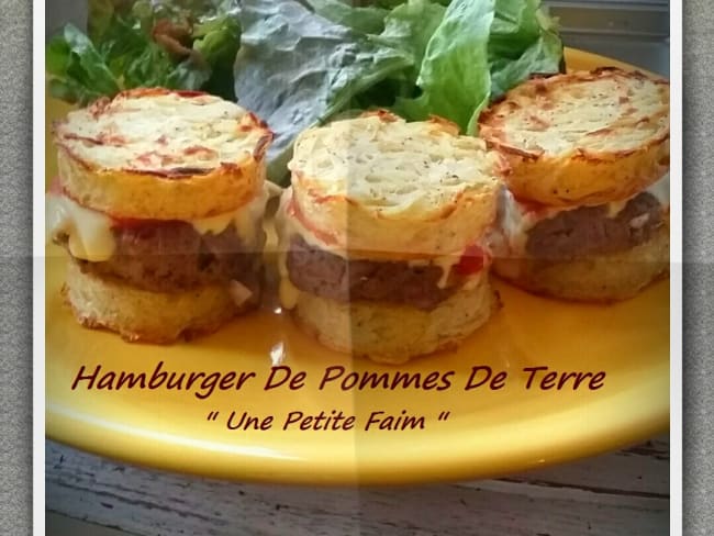 Hamburger de pommes de terre