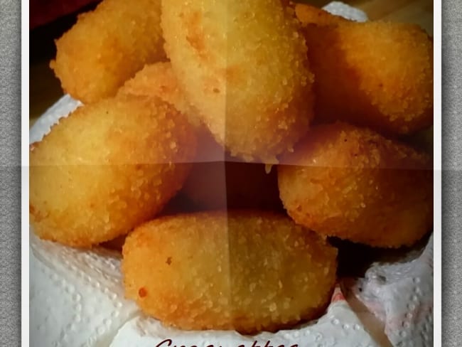 Croquettes de pommes de terre