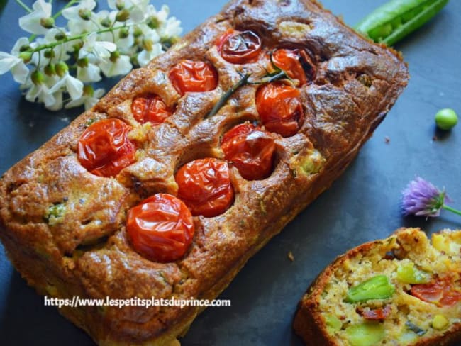 Cake aux légumes pour un pique-nique