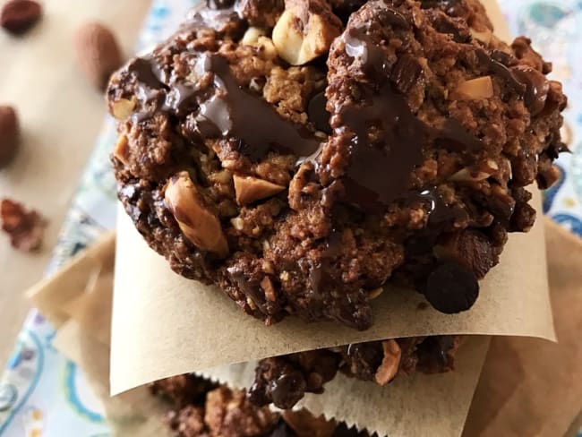 Cookies amandes-noisettes - Ig Bas